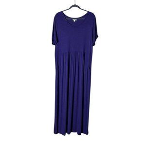 J. Jill Purple Maxi Dress